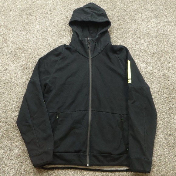 Dainese jacket Full Zip Hoodie Black XXL Moto Motorcycle Racing Sweatshirt - Picture 1 of 12